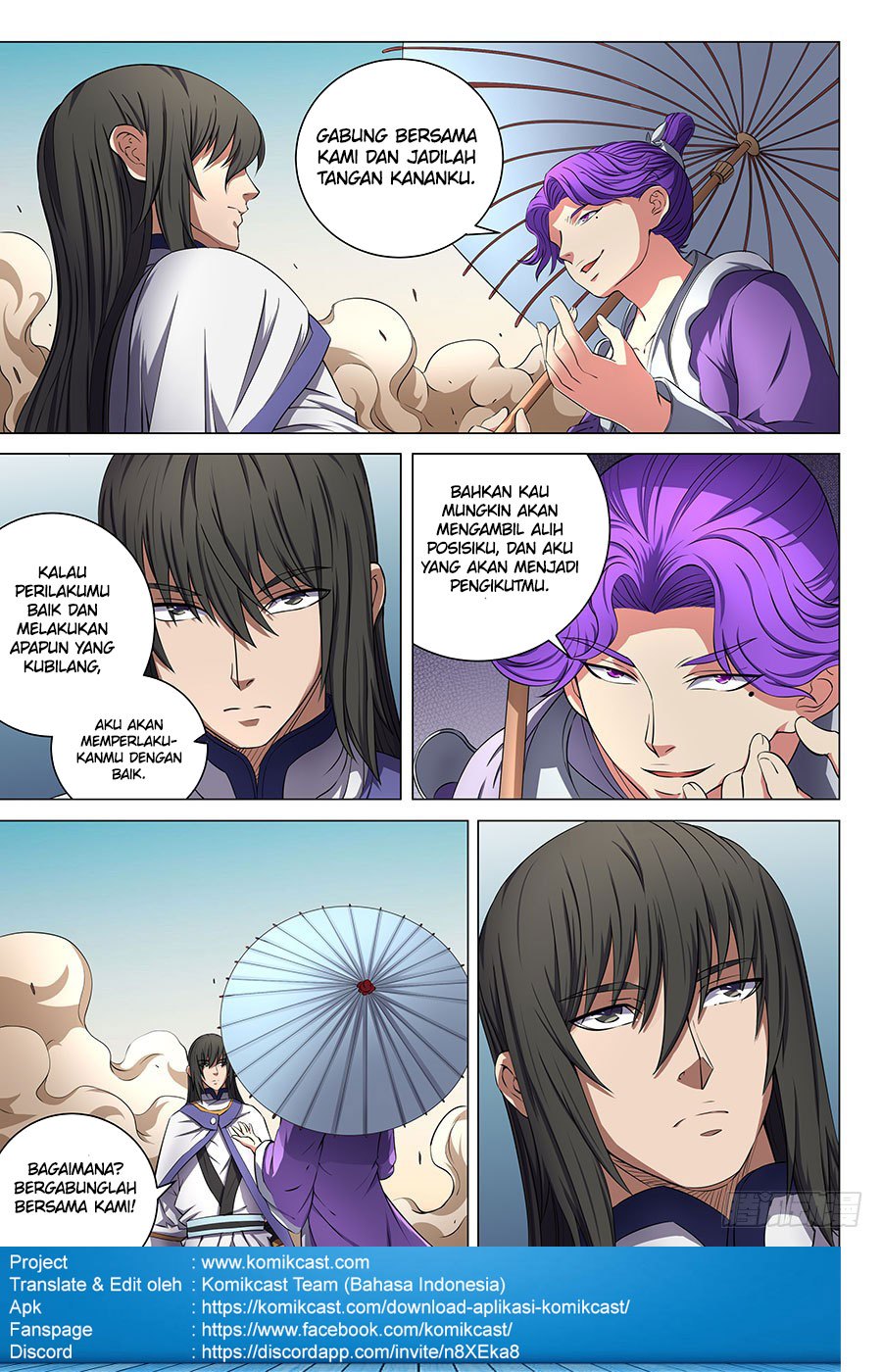 God of Martial Arts Chapter 168 Bahasa Indonesia